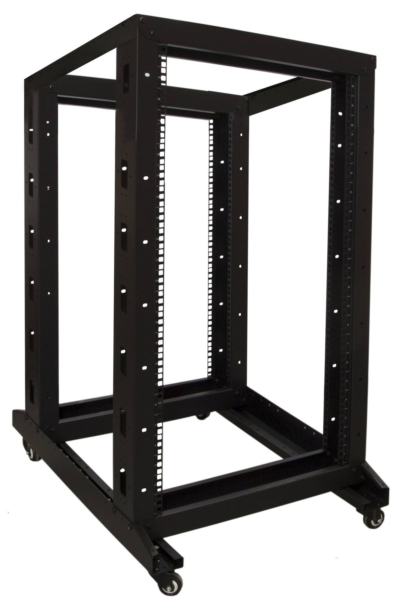 Danicom - 22 HE, 19” Rackschrank auf Rollen, unmontiert, (BxTxH) 600 x 800 x 1200mm