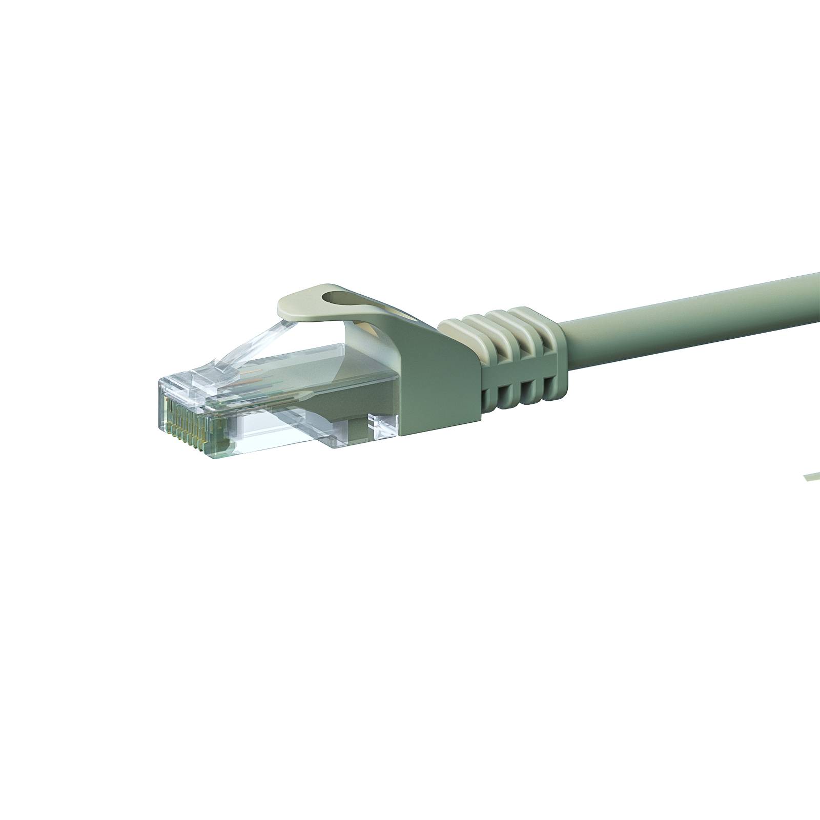 Danicom - CAT 6 Netzwerkkabel U/UTP - 20 Meter - Grau - CCA