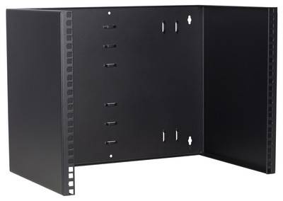 Danicom - 8 HE, 19” Montagerahmen für Wandbefestigungen ohne Schaniere - 300mm Tief