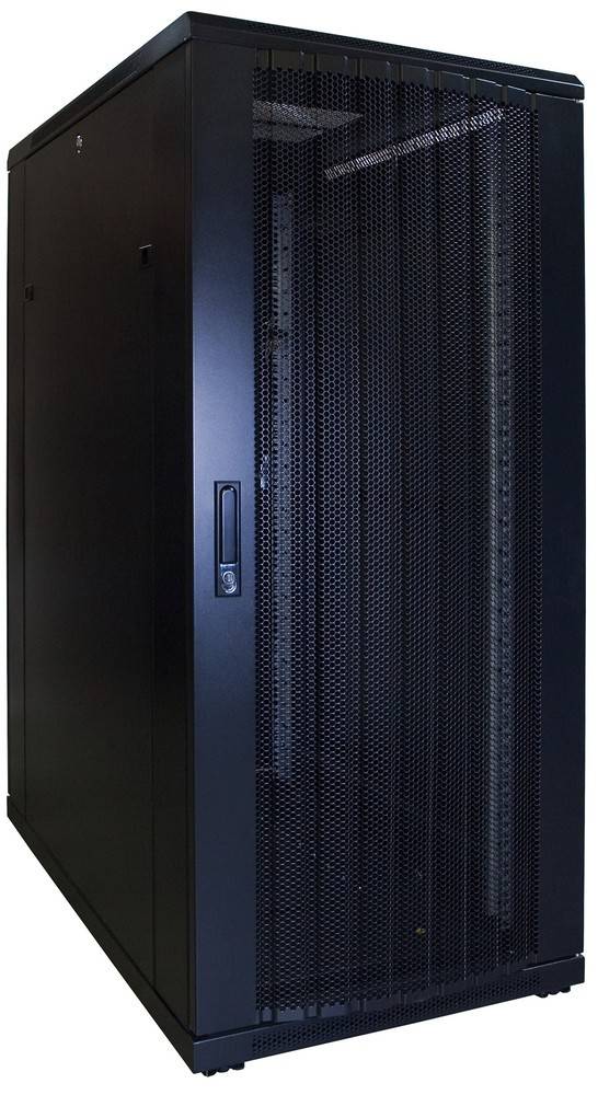 Danicom - 27 HE 19” Serverschrank, mit perforierter Fronttür (BxTxH) 600 x 1000 x 1400mm