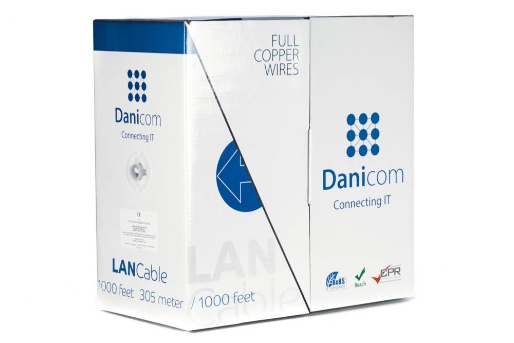 DANICOM CAT6 FTP 305m - PVC (Fca)