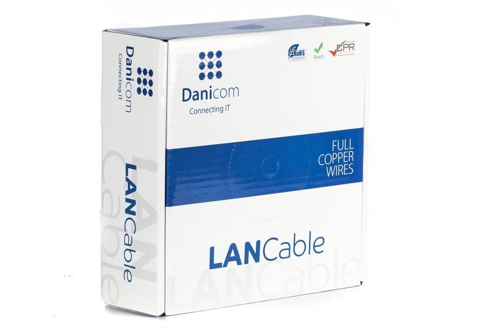 Danicom - DANICOM CAT5E UTP 100m - PVC (Fca)