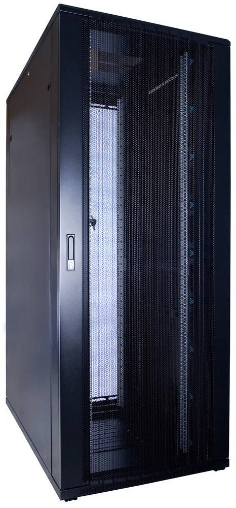 Danicom - 42 HE 19” Serverschrank, mit perforierten Türen (BxTxH) 800 x 1200 x 2000mm