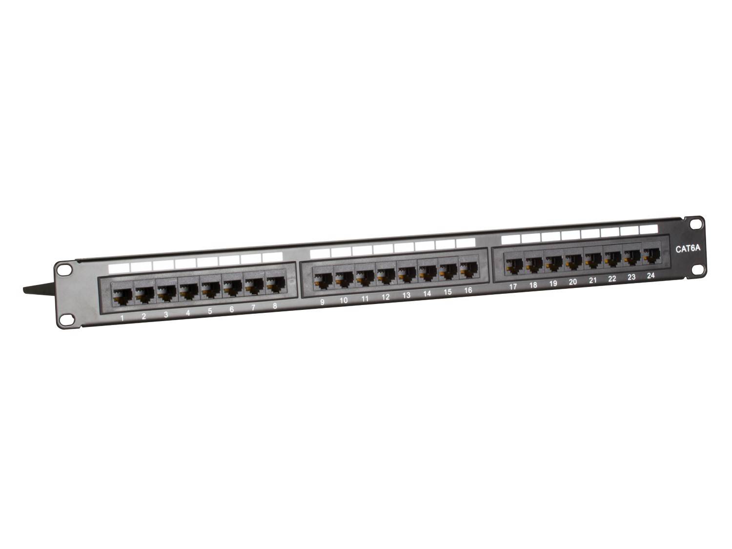 Danicom - Patchpanel 19" CAT6a UTP - 24 ports