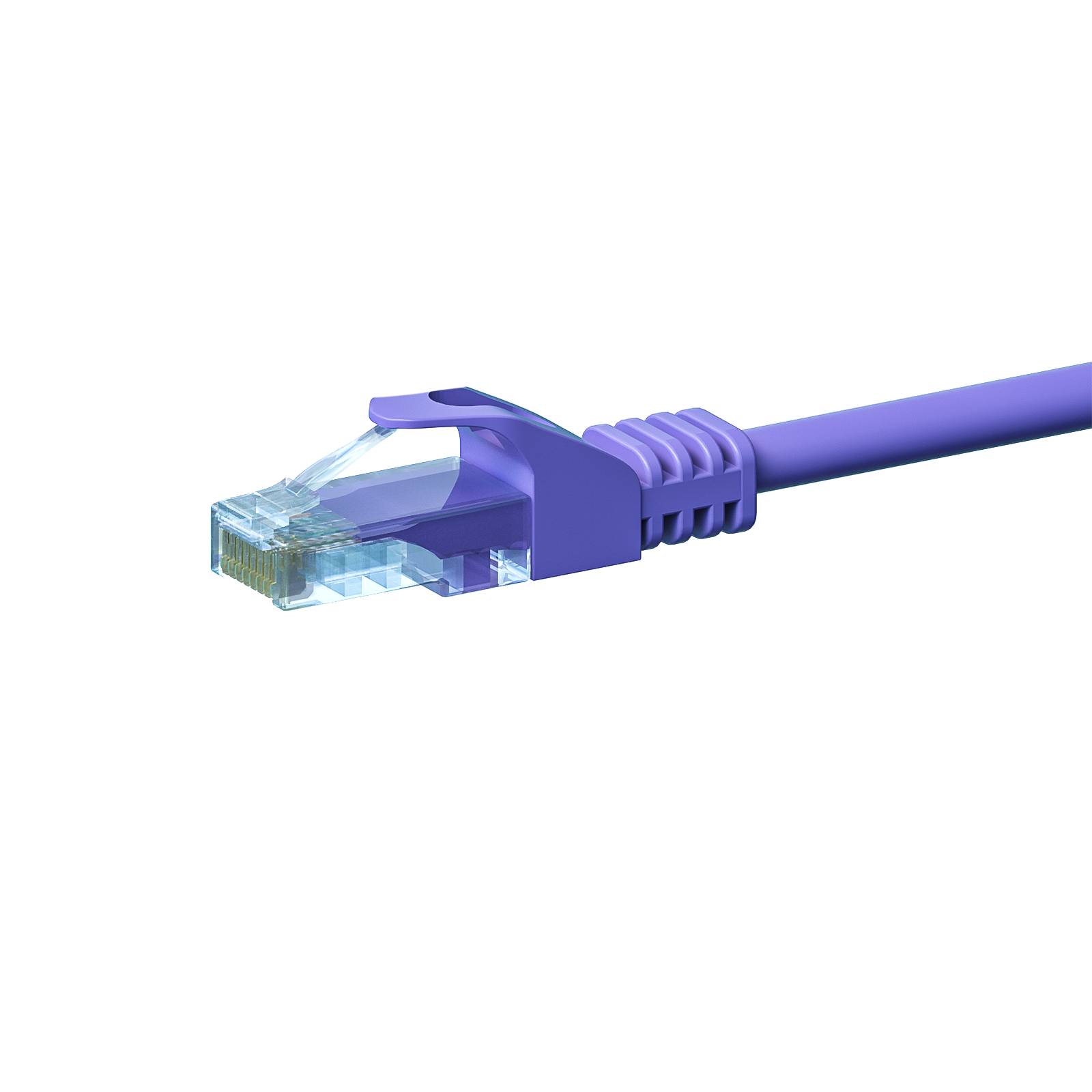Danicom - CAT 5e Netzwerkkabel U/UTP – 3 Meter - Violett - CCA