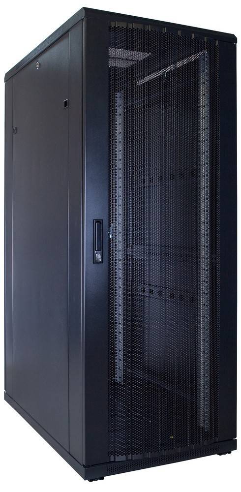 Danicom - 32 HE 19” Serverschrank, mit perforierter Fronttür (BxTxH) 600 x 1000 x 1600mm