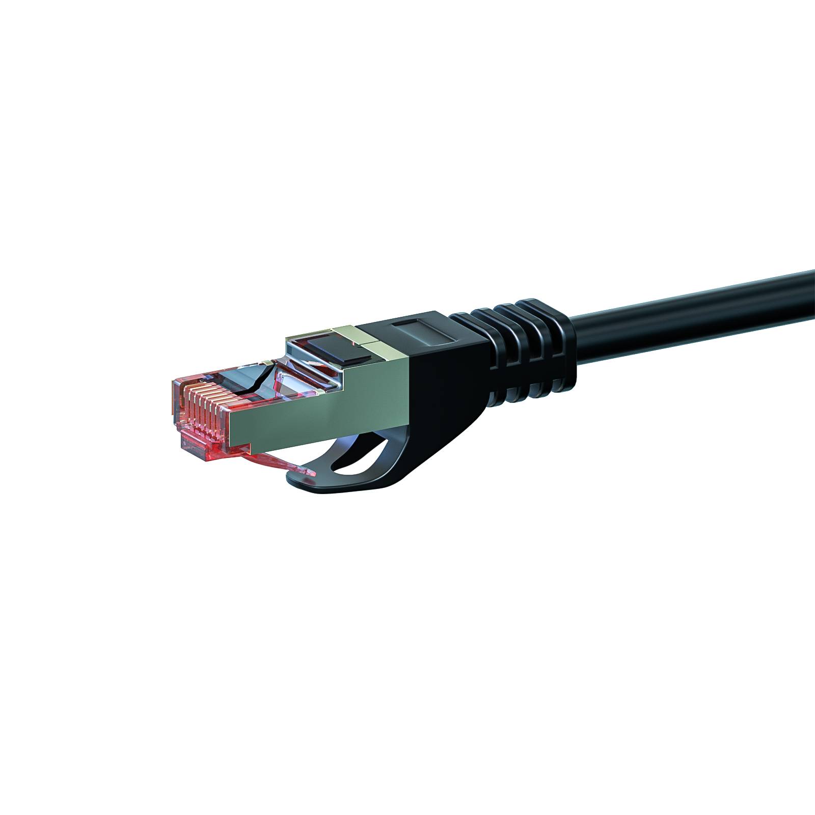Danicom - CAT 6 Netzwerkkabel LSOH - S/FTP - 50 Meter - Schwarz