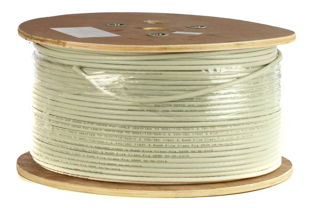 DANICOM CAT6A S/FTP 305m - PVC (Fca)