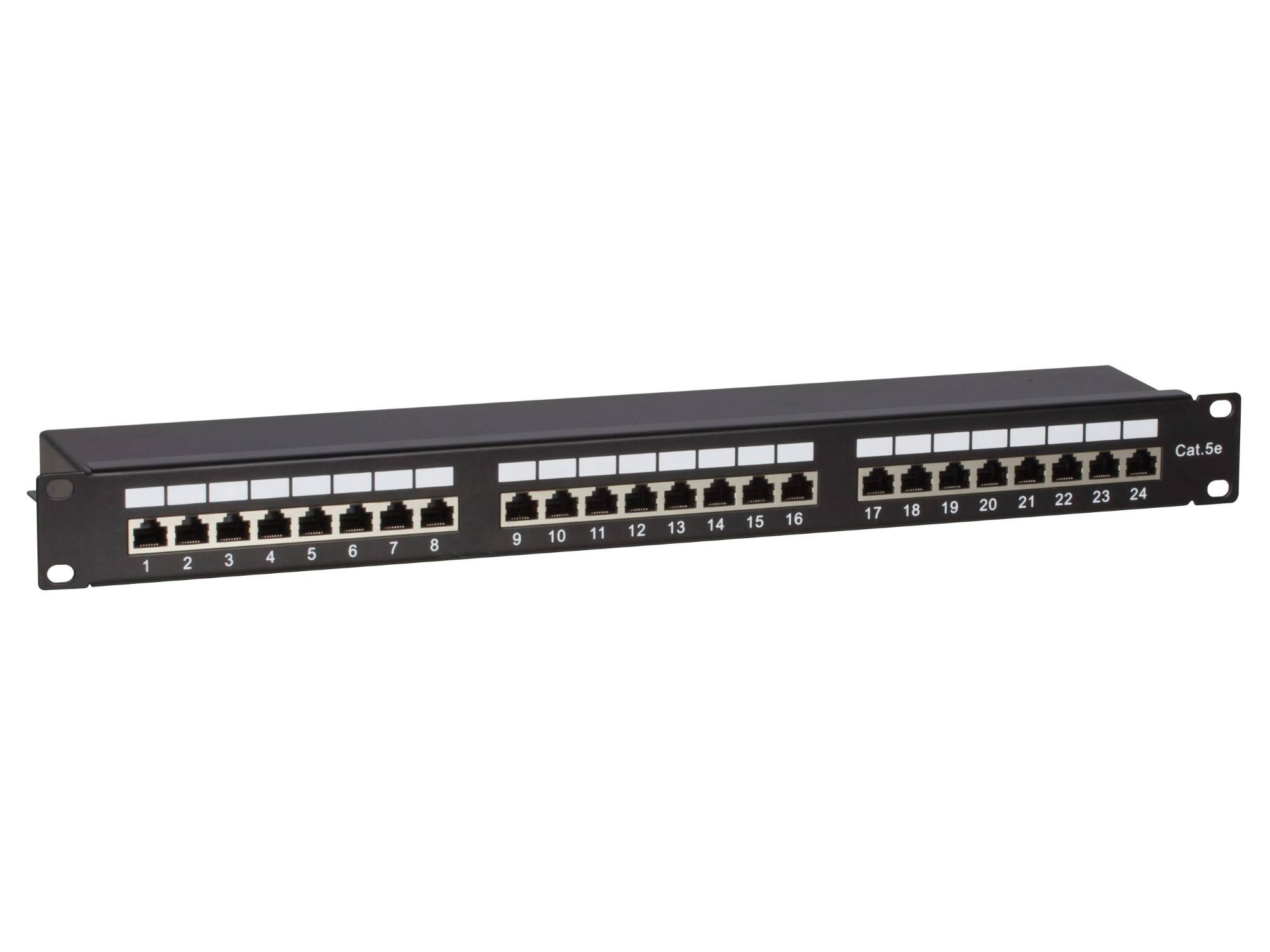 Danicom - Patchpanel 19" CAT 5e FTP - 24 ports
