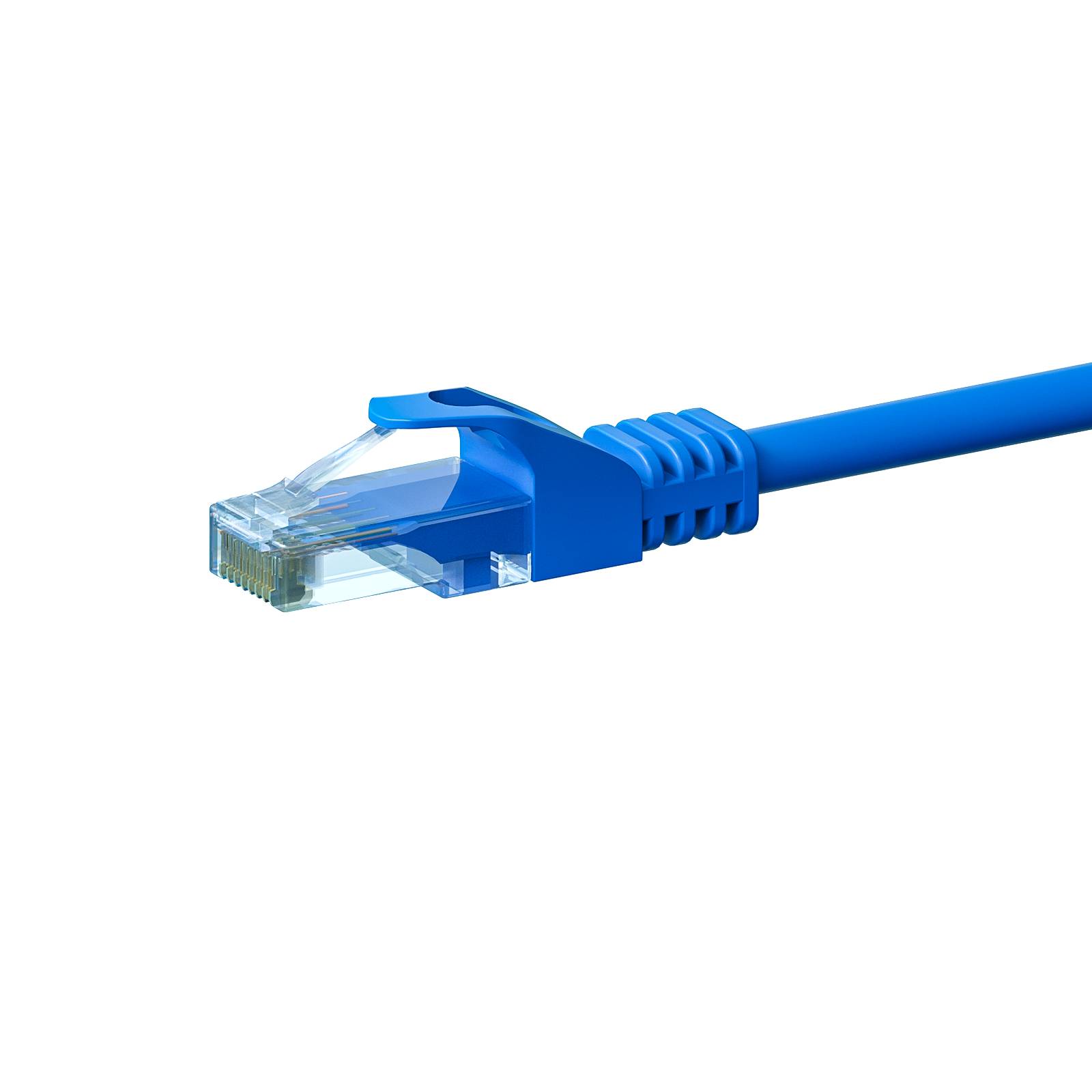 Danicom - CAT 6 Netzwerkkabel U/UTP - 15 Meter - Blau - CCA