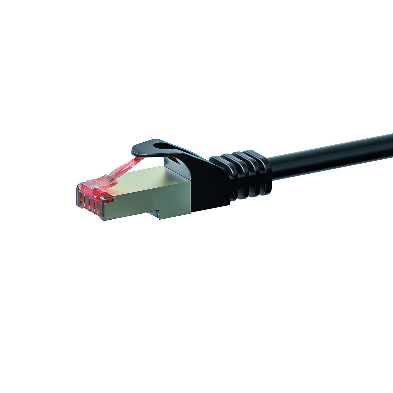 Danicom - CAT 6 Netzwerkkabel LSOH - S/FTP - 3 Meter - Schwarz