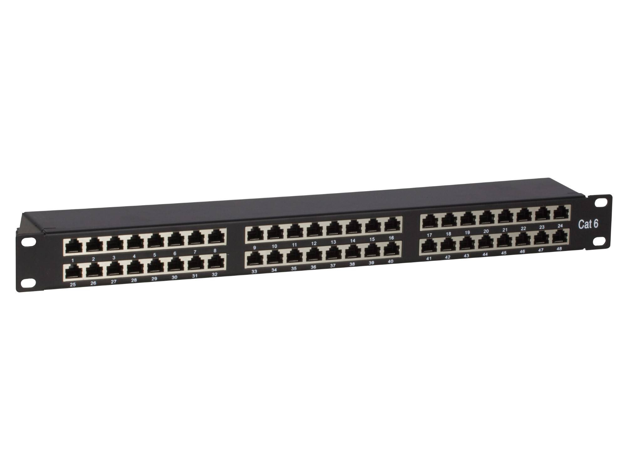 Danicom - Patchpanel 19” CAT6 FTP - 48 ports