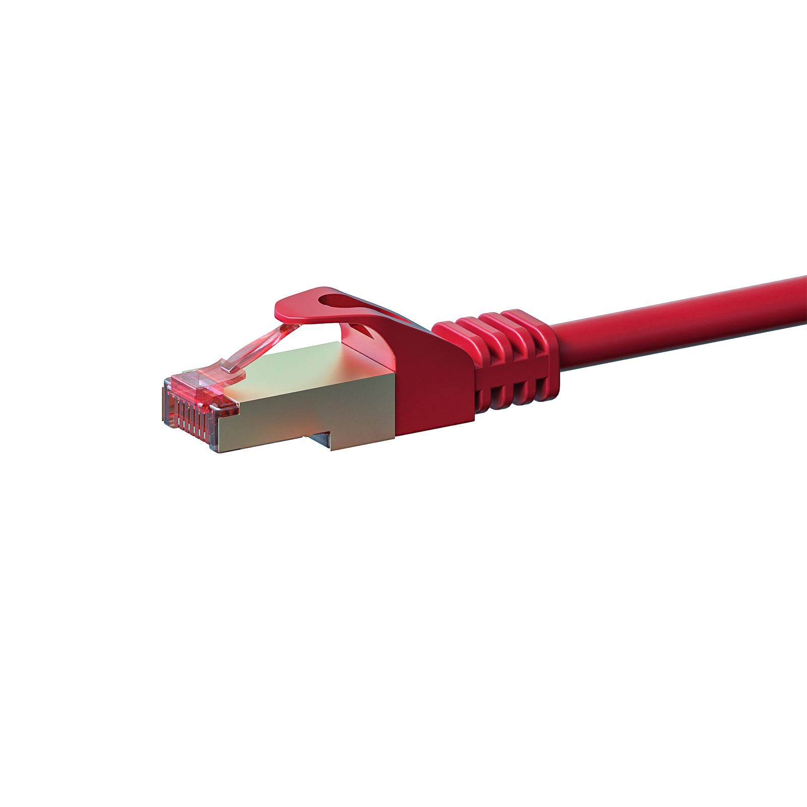 Danicom - CAT 6 Netzwerkkabel LSOH - S/FTP - 15 Meter - Rot