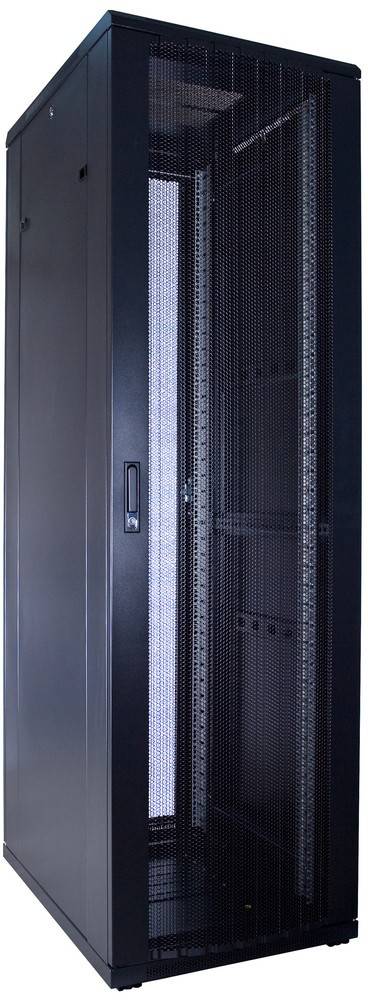 Danicom - 42 HE 19” Serverschrank, mit perforierter Fronttür (BxTxH) 600 x 800 x 2000mm