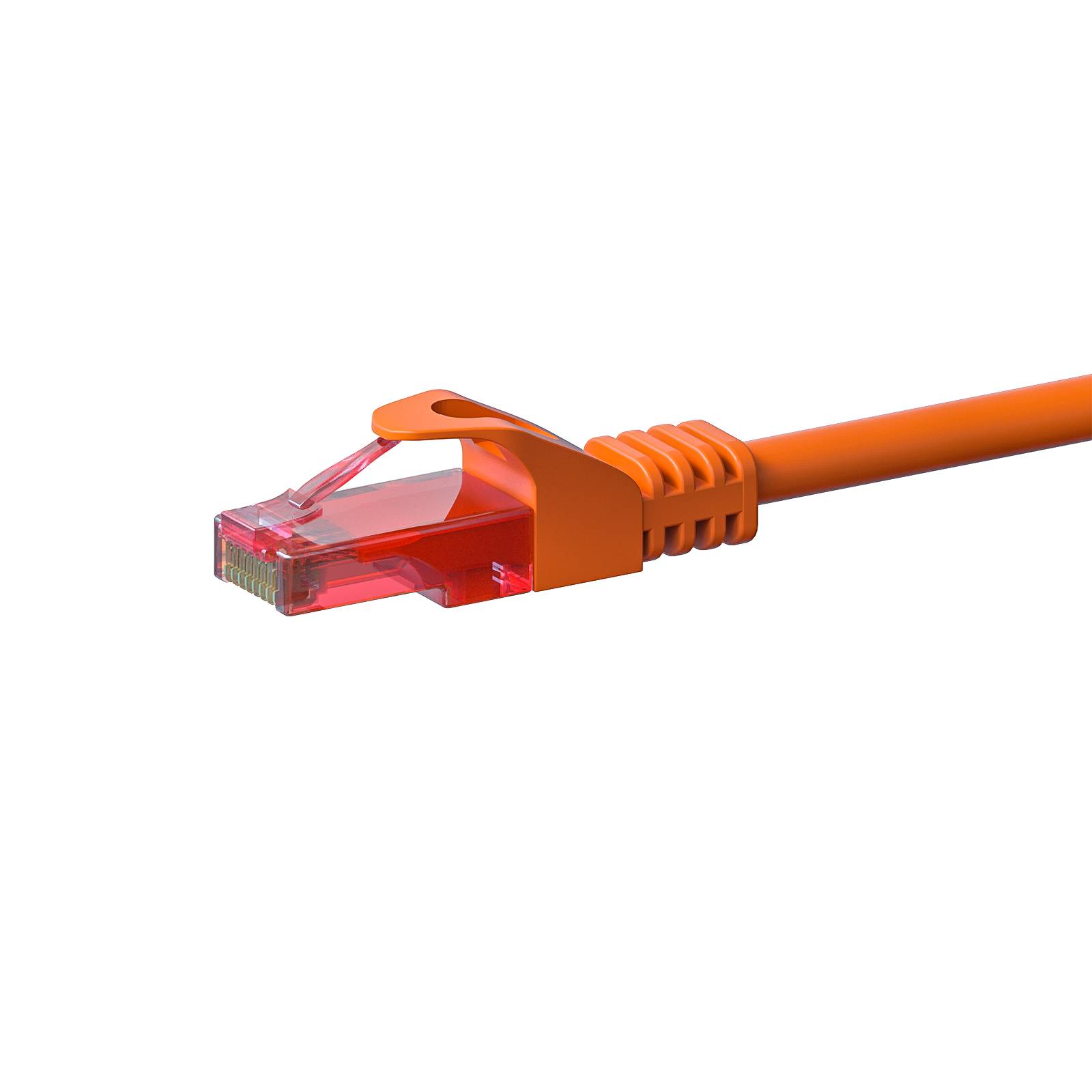 Danicom - CAT6 Netzwerkkabel 100% Kupfer - U/UTP - 20 Meter - Orange