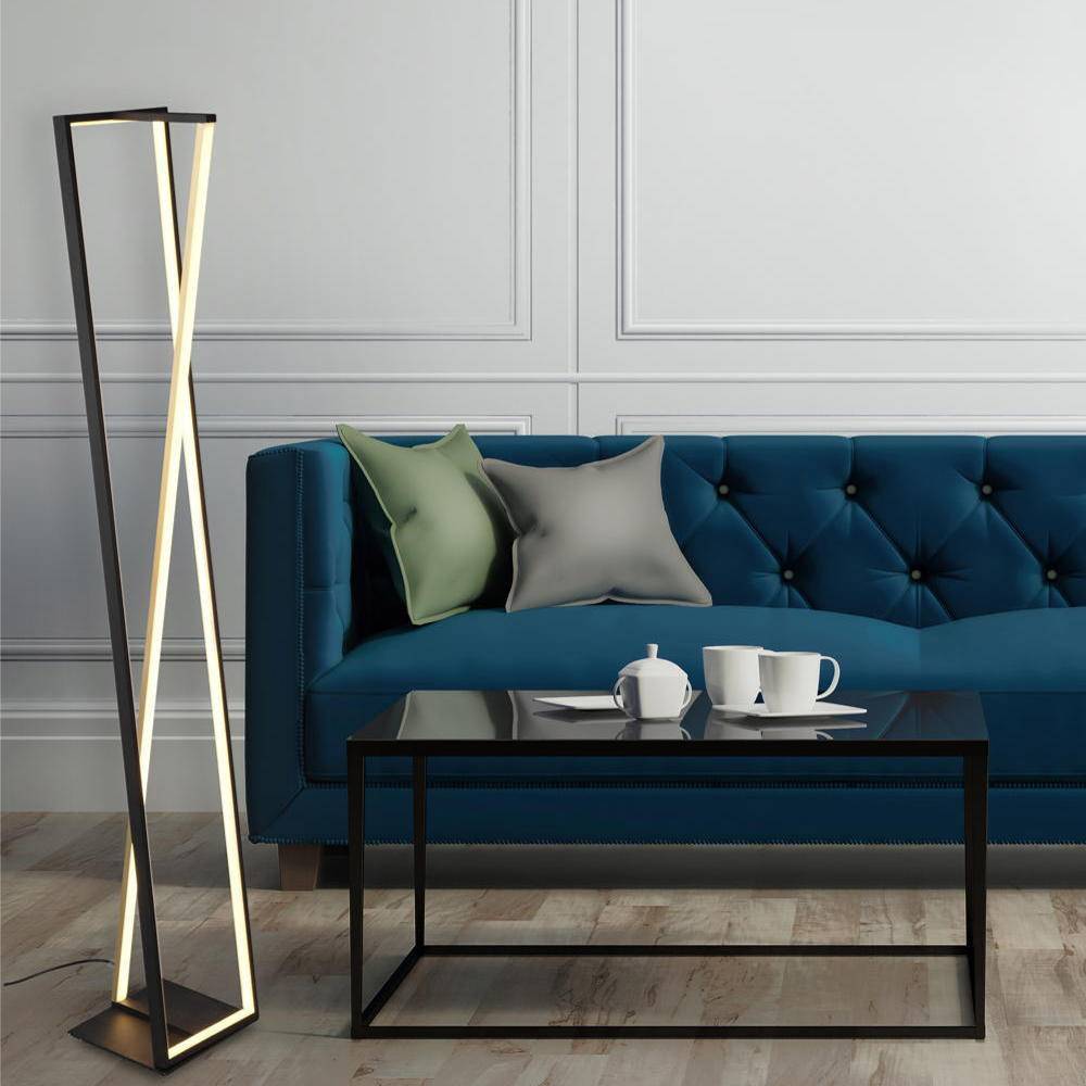 TRIO Edge - Schlafzimmer - Wohnzimmer - IP20 - Metall - II - 26 W - LED