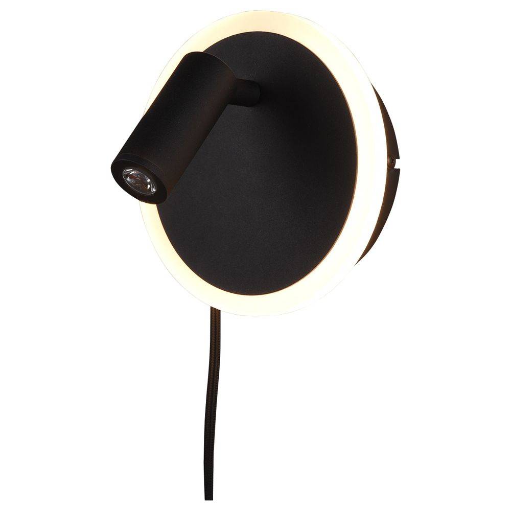 TRIO Jordan - Oberfläche - 3000 K - IP20 - Schwarz