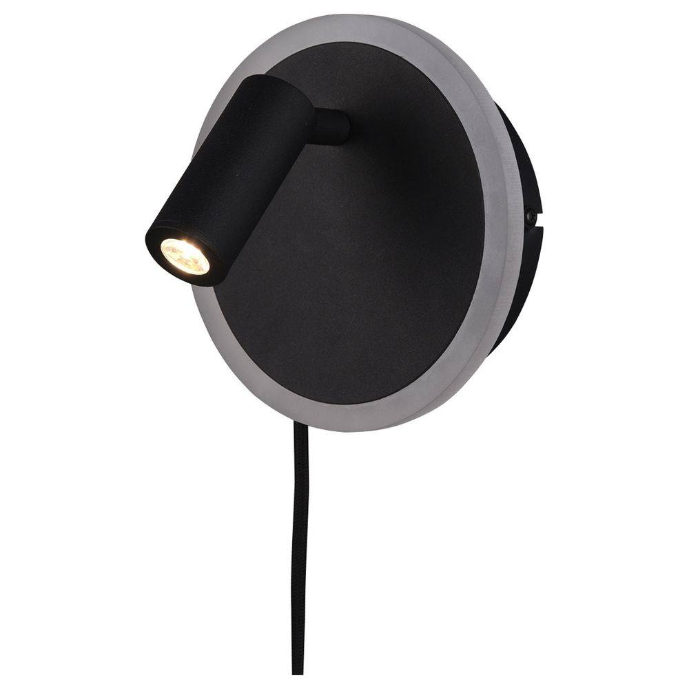 TRIO Jordan - Oberfläche - 3000 K - IP20 - Schwarz