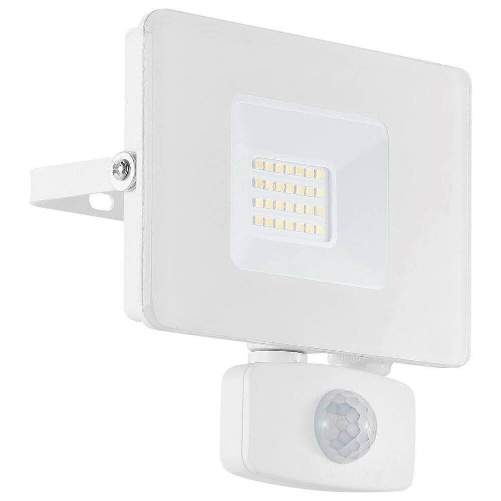 LED Außenstrahler Bewegungsmelder IP44 20W Weiß
