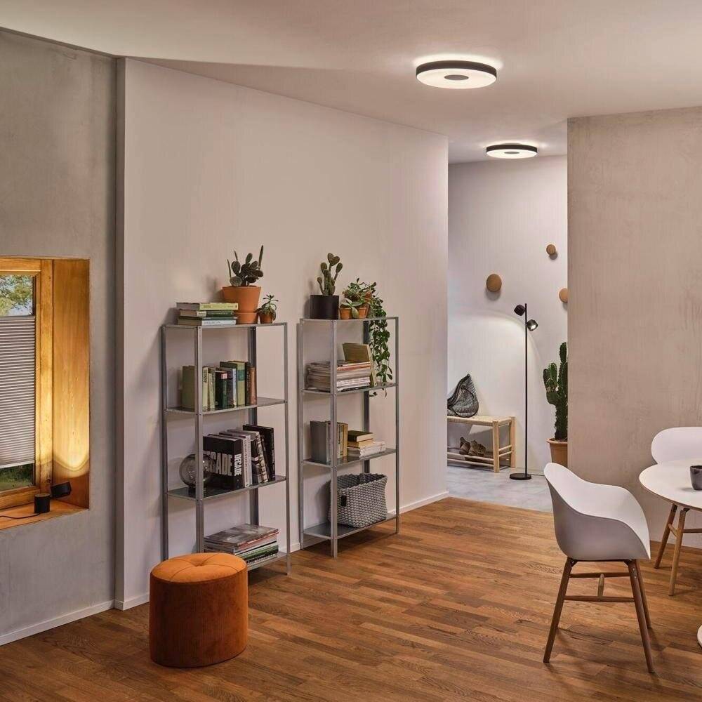 LED Wandleuchte Puric Pane in Schwarz 4W 300lm