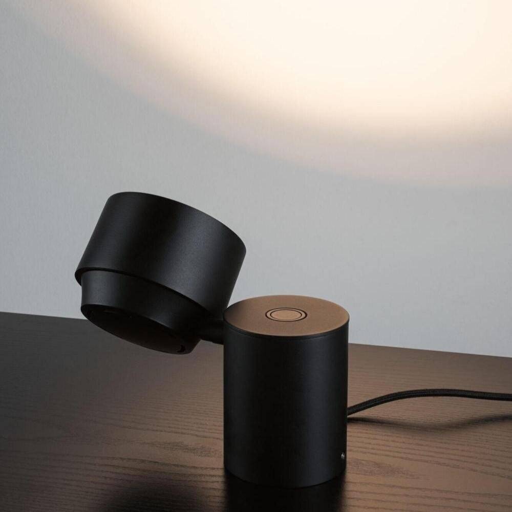 LED Wandleuchte Puric Pane in Schwarz 4W 300lm