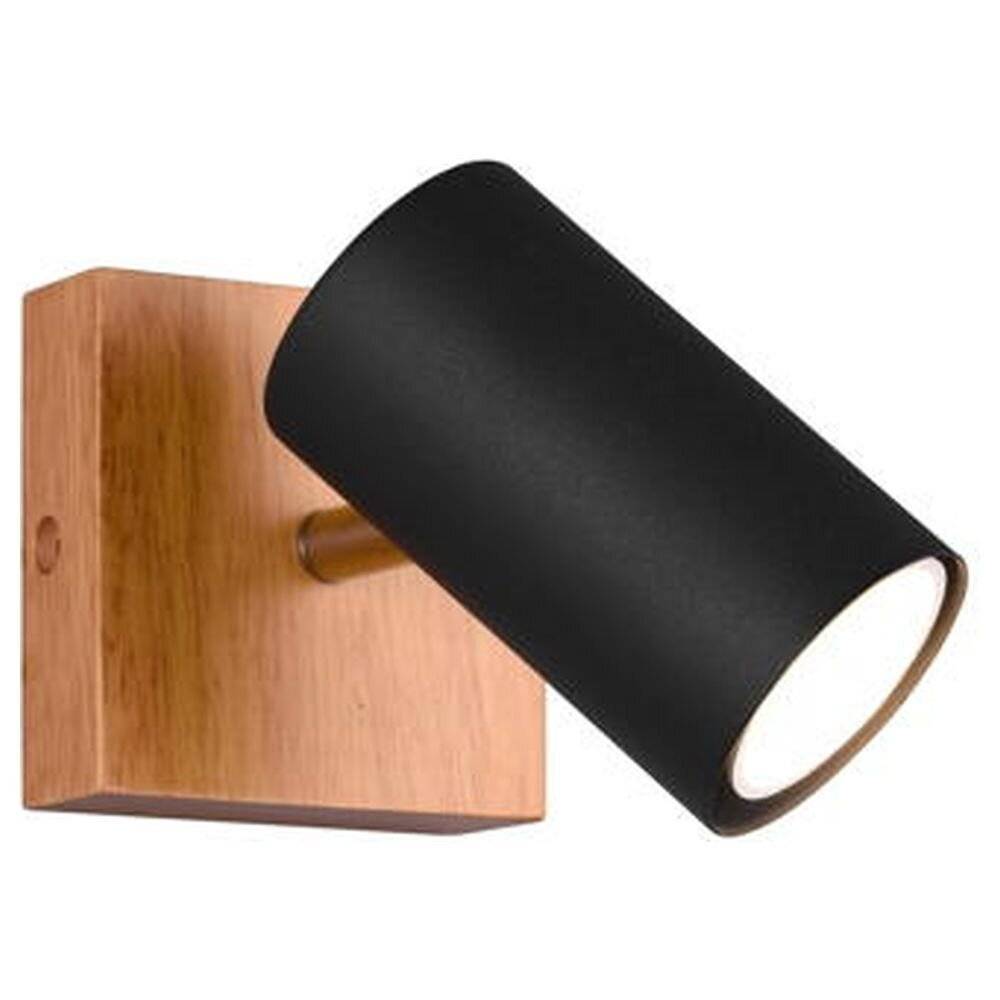 TRIO MARLEY, Strahler Oberflächenbeleuchtung, GU10, 1 Glühbirne(n), 15 W, 230 V, Schwarz