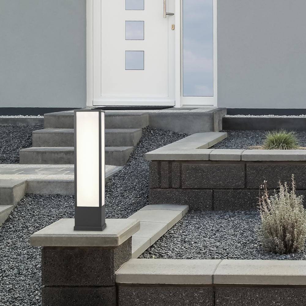 TRIO LED-Außen-Pollerlleuchte 3000K,IP54anth,op.ws 526260142, 526260142