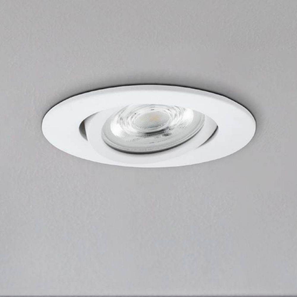 LED Einbauleuchte Saliceto in Weiß 5W 400lm