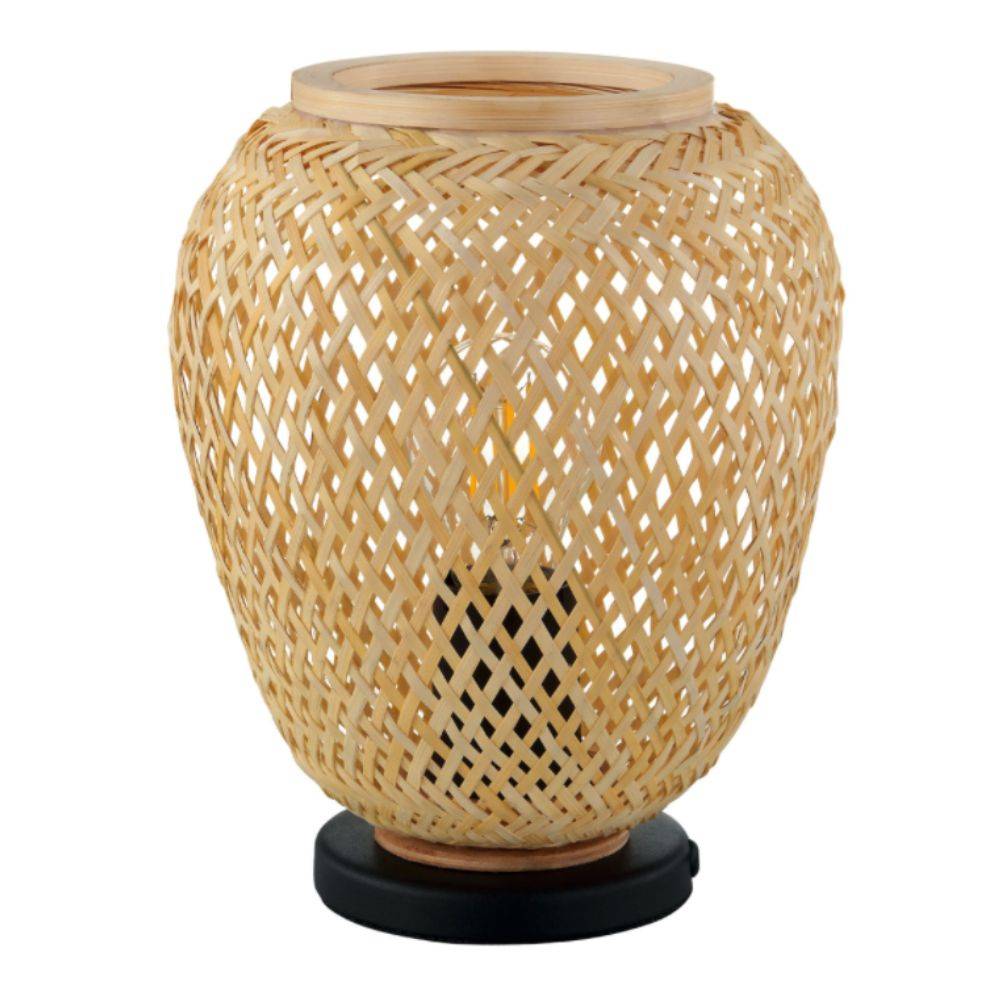 Eglo Leuchten EGLO DEMBLEBY - Schwarz - Holz - Stahl - Holz - IP20 - II - E27 - 1 Glühbirne(n)