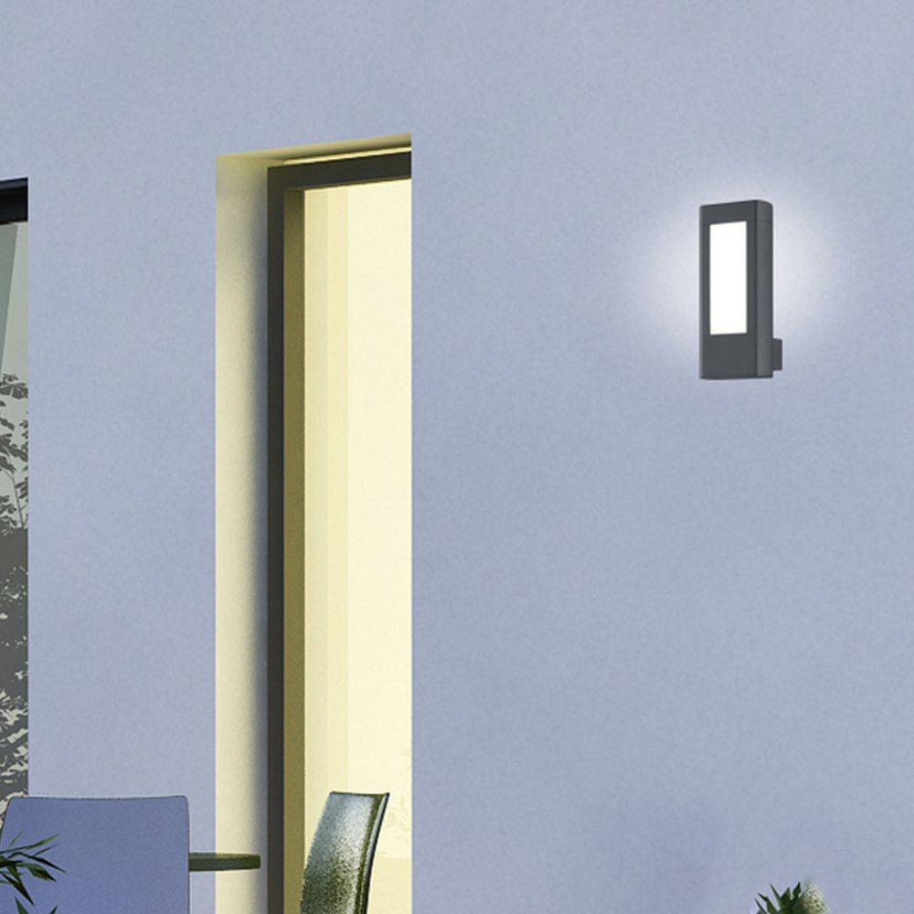 TRIO Leuchten GmbH O LED-Wandleuchte LB20 anthrazit 2x4,5W 3000K