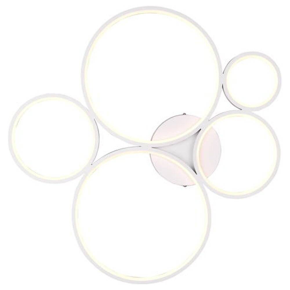 LED Deckenleuchte Rondo in Weiß-matt 49W 5800lm