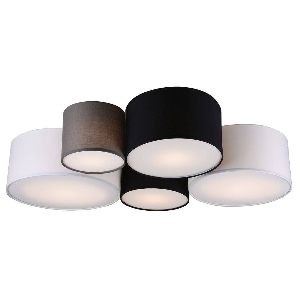 Deckenleuchte LB22 multicolor ws gr sw excl.5 x E27 max.42W