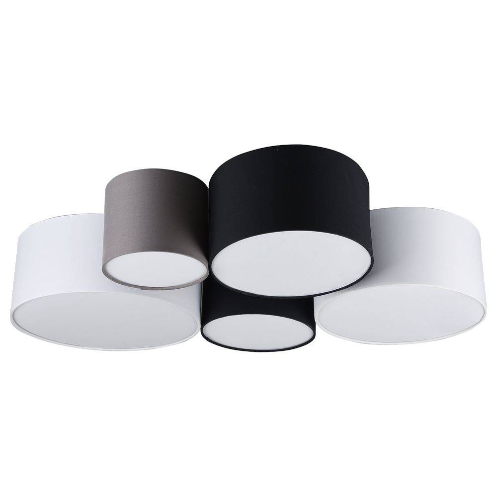 Deckenleuchte LB22 multicolor ws gr sw excl.5 x E27 max.42W