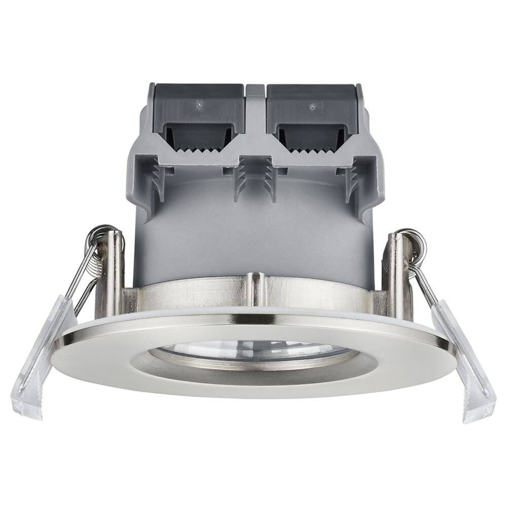 LED Einbaustrahler Zagros in Nickel-matt rund 5,5W 345lm IP65