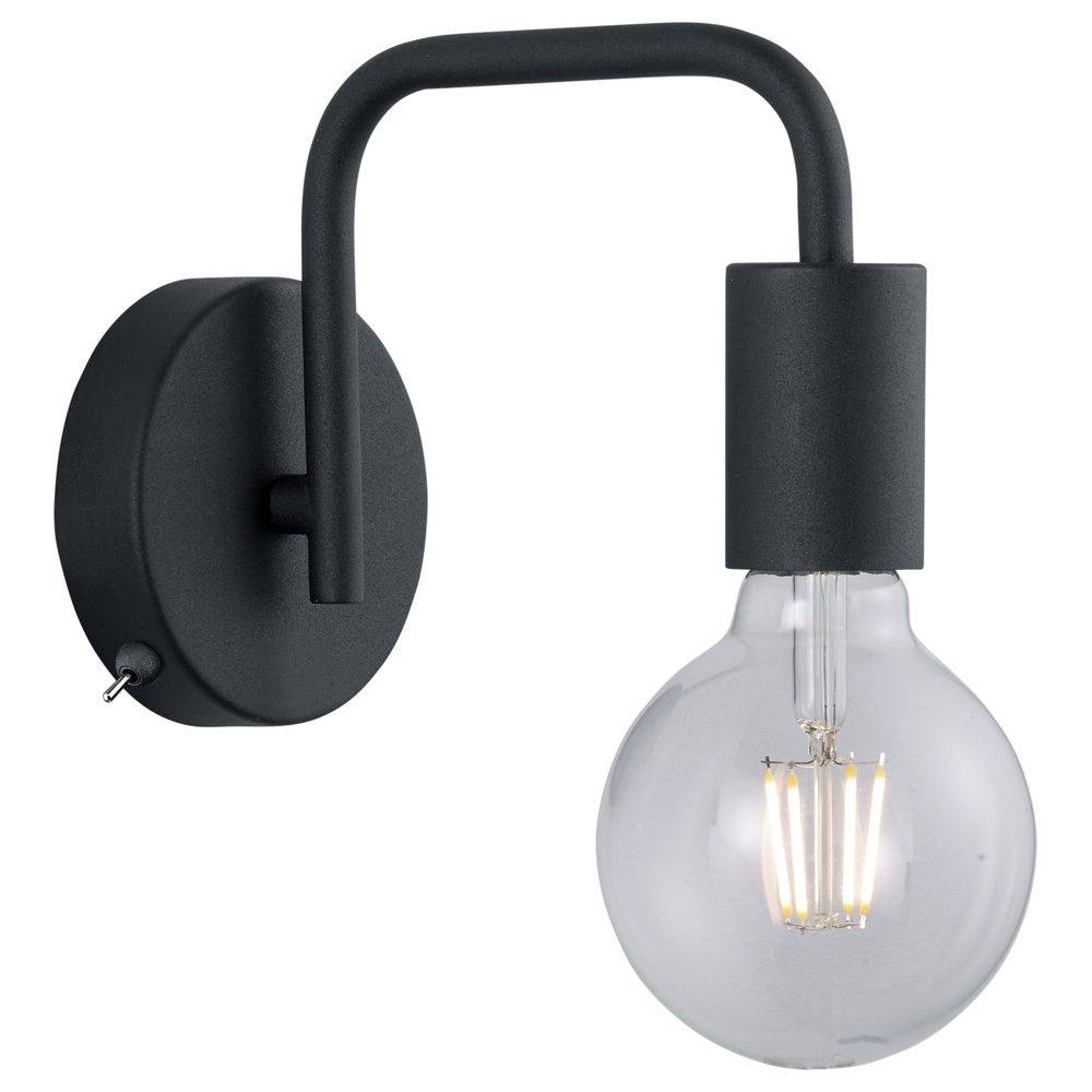 TRIO Diallo - Oberfläche - 1 Glühbirne(n) - E27 - IP20 - Schwarz