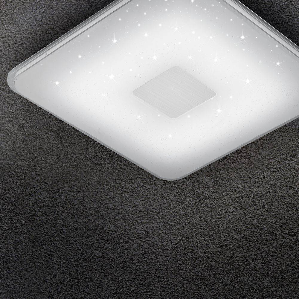 628613001 LED-DL SAMURAI 30W LED/max. 2400Lm 42x42cm Starlight