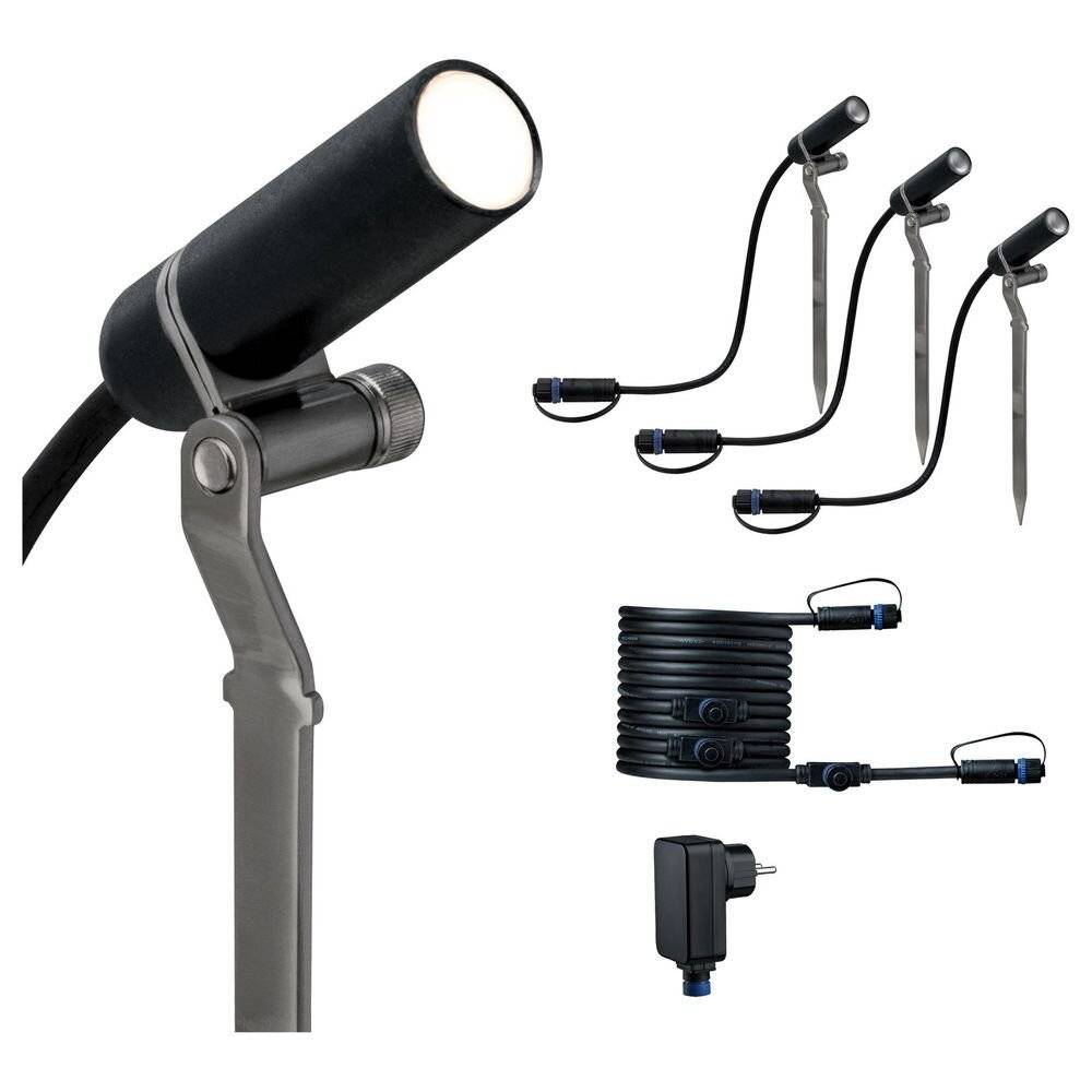 941.54 - Außen-Bodenbeleuchtung - Anthrazit - Aluminium - IP65 - Garten - Rasen