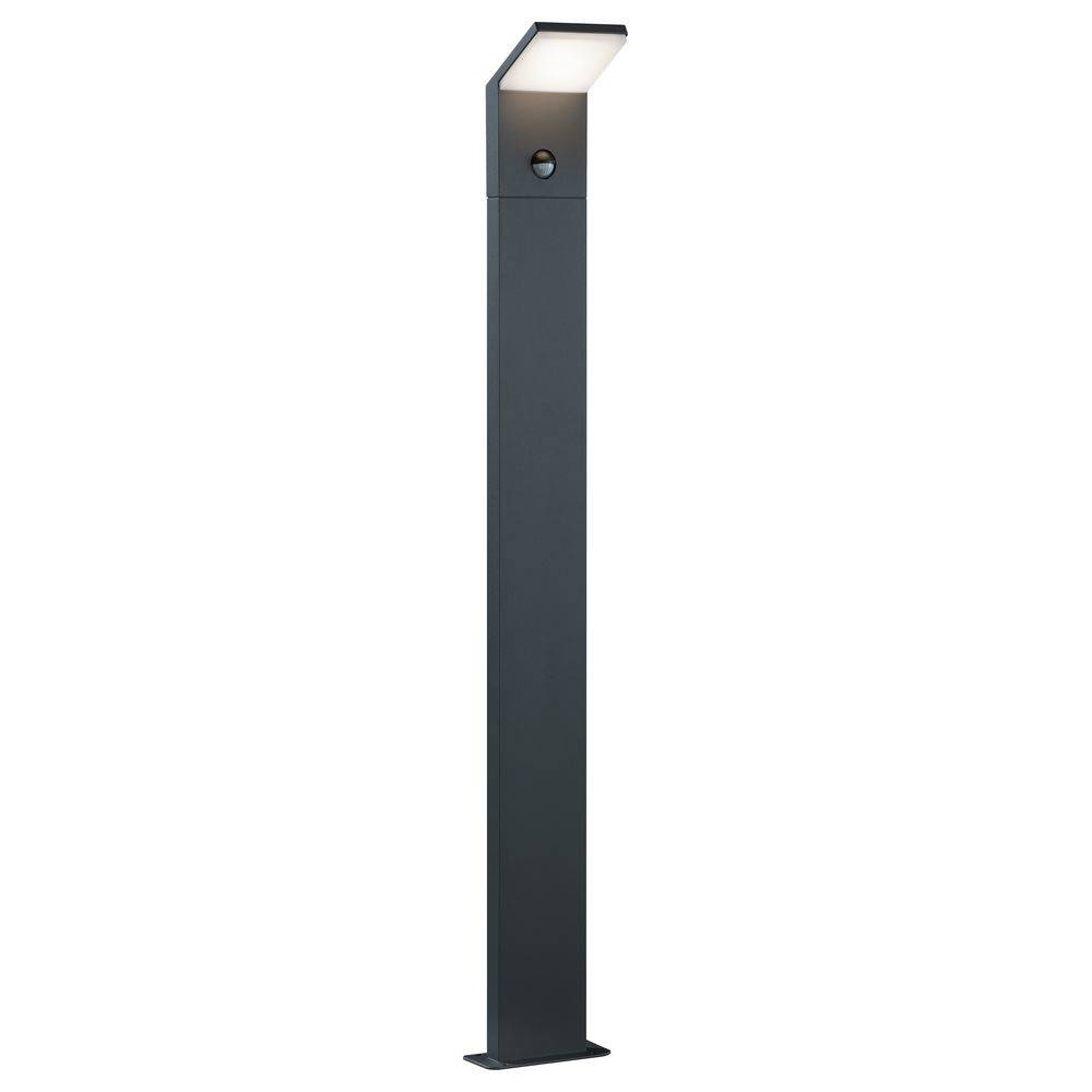 TRIO LED-Pollerleuchte 9W PEARL IP54 3000K A 900lm 1LED anth Alu Kst_opal m.BWM