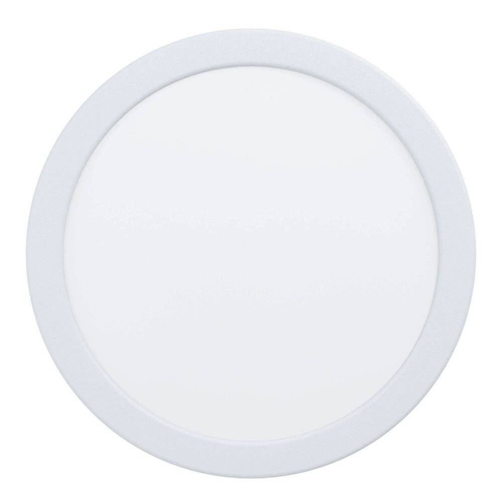 LED Einbauleuchte Fueva in Weiß 16,5W 2100lm IP44 216mm