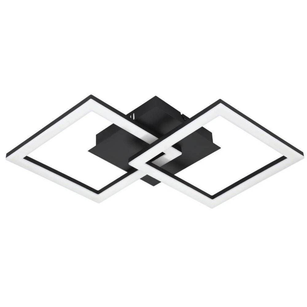 ZigBee LED Deckenleuchte Paranday in Schwarz und Weiß Tunable White 21,5W 2500lm