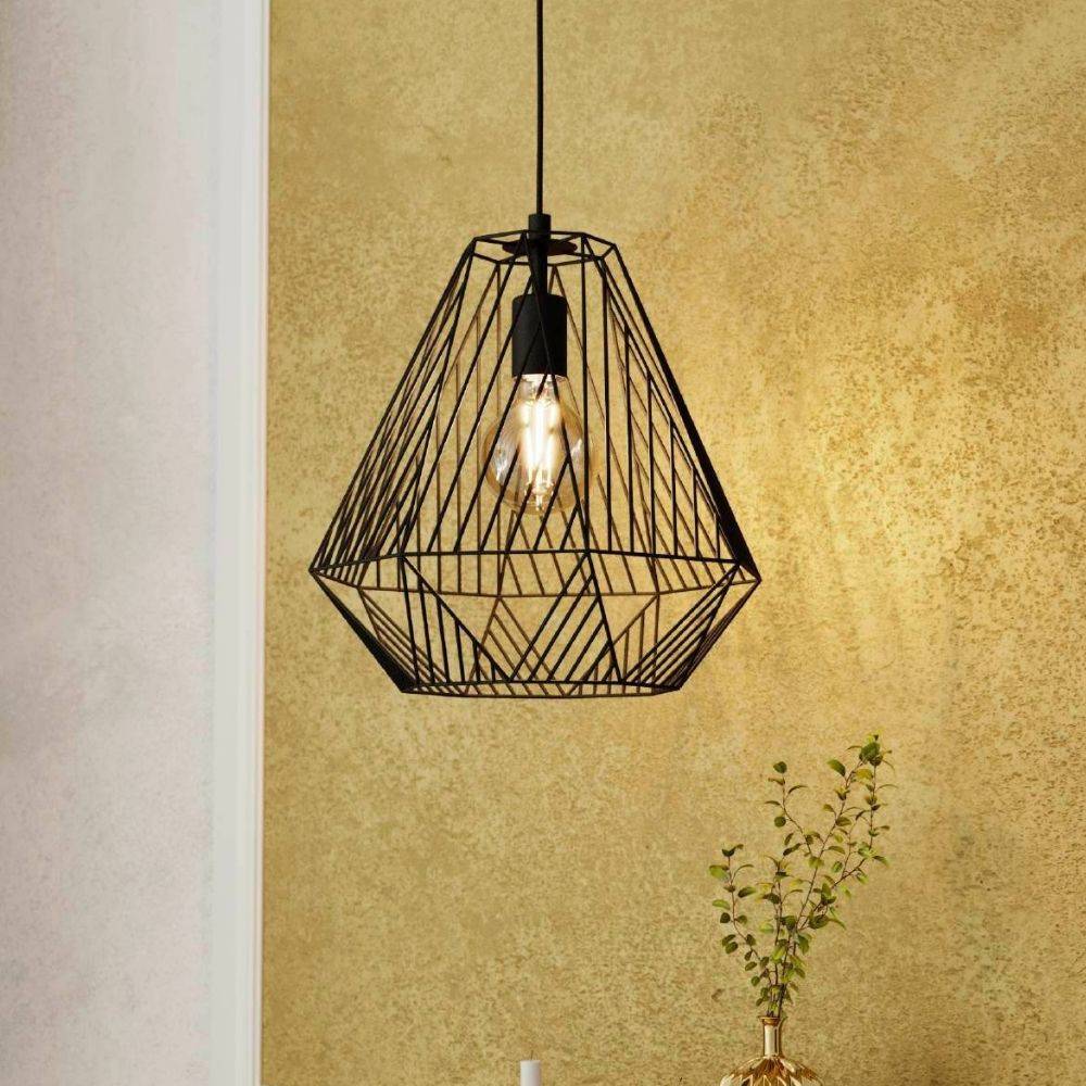 EGLO Stype - Festmontage - Schwarz - Schwarz - Stahl - Schwarz - Indoor