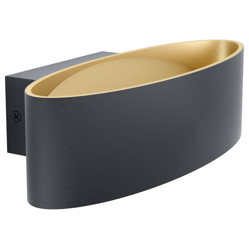 EGLO MACCACARI - Oberfläche - 3000 K - IP20 - Schwarz - Gold