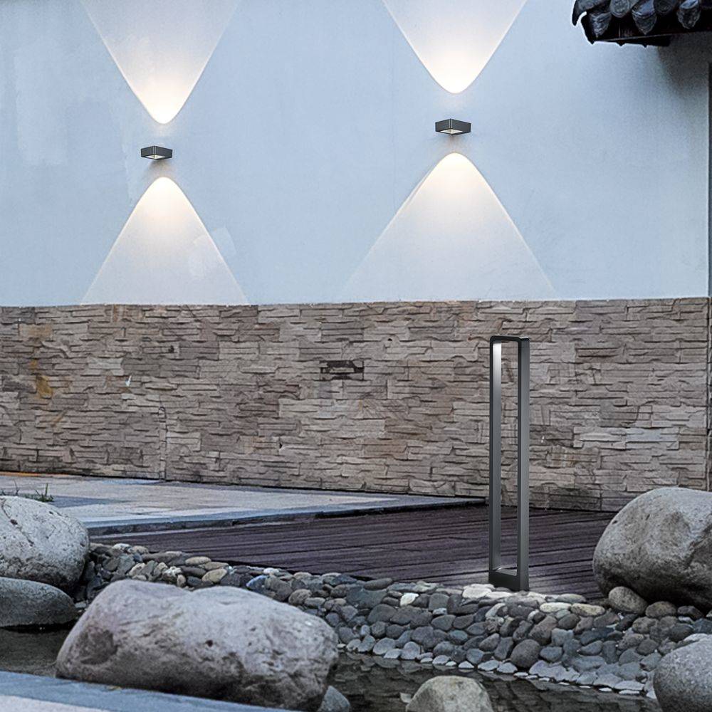 TRIO Leuchten GmbH O LED-Wandleuchte LB20 aluguss anthrazit