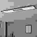 LED Deckenleuchte Bordonara in Schwarz und Weiß Tunable White 35W 5400lm 1195mm