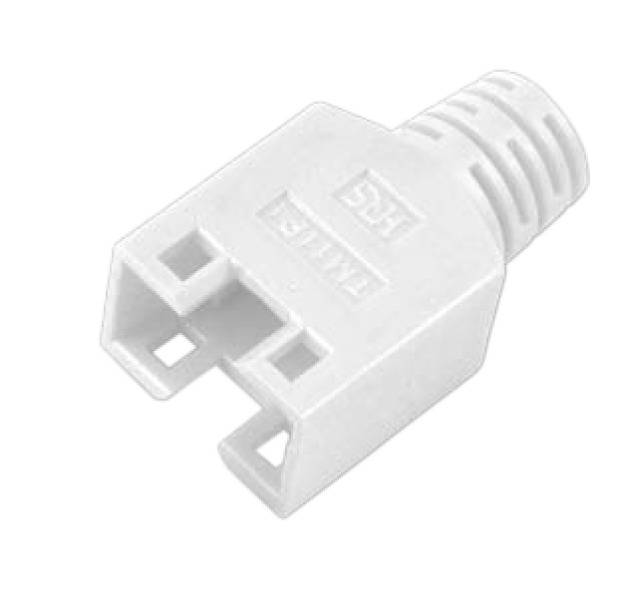 EFB ELEKTRONIK - EFB-Elektronik Strain relief boots - Netzwerkkabel-Knickschutz - Rot (Packung mit 100)