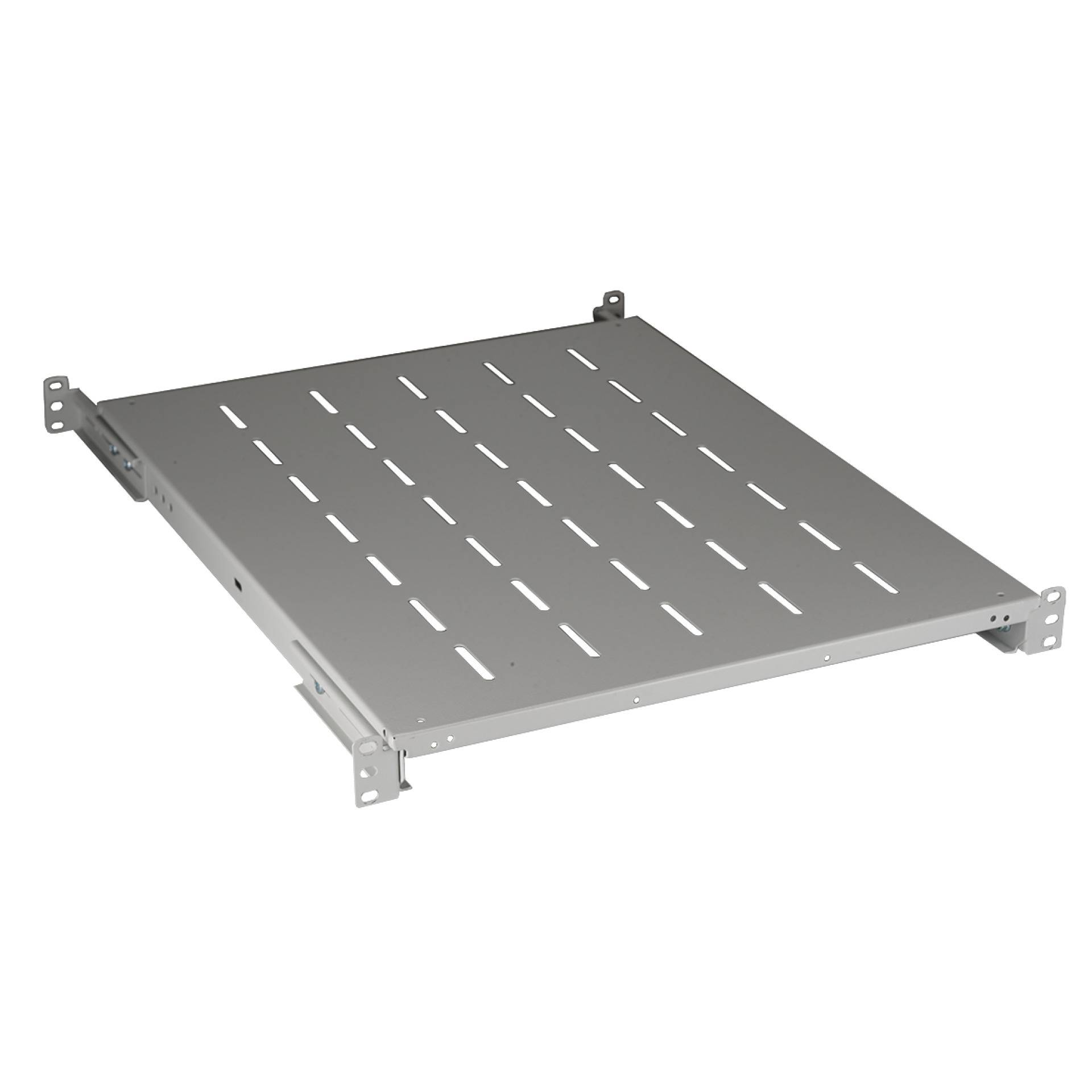 EFB Elektronik 19" Fachboden fest ET 550..650 mm 120 kg ST 800 RAL7035 - Rack-Zubehör