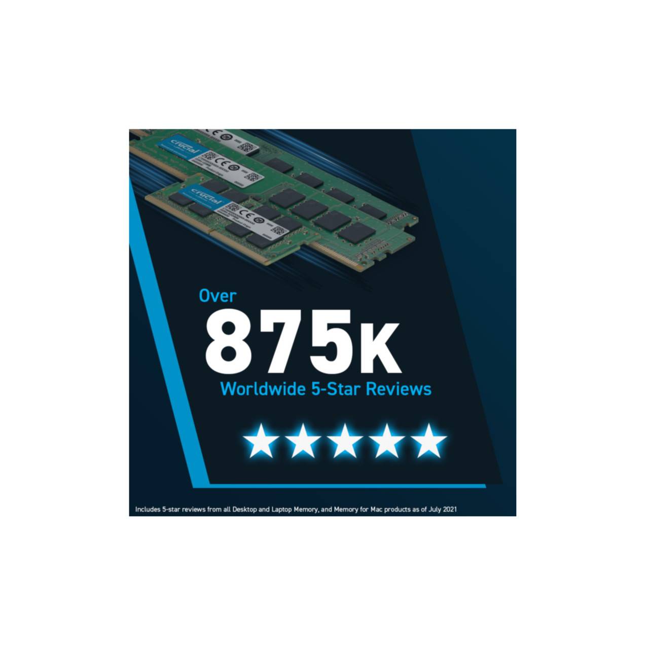 Crucial CT2K16G56C46U5 PC-Arbeitsspeicher Kit DDR5 32 GB 2 x 16 GB ECC 5600 MHz 288pin DIMM CL46 CT2K16G56C46U5