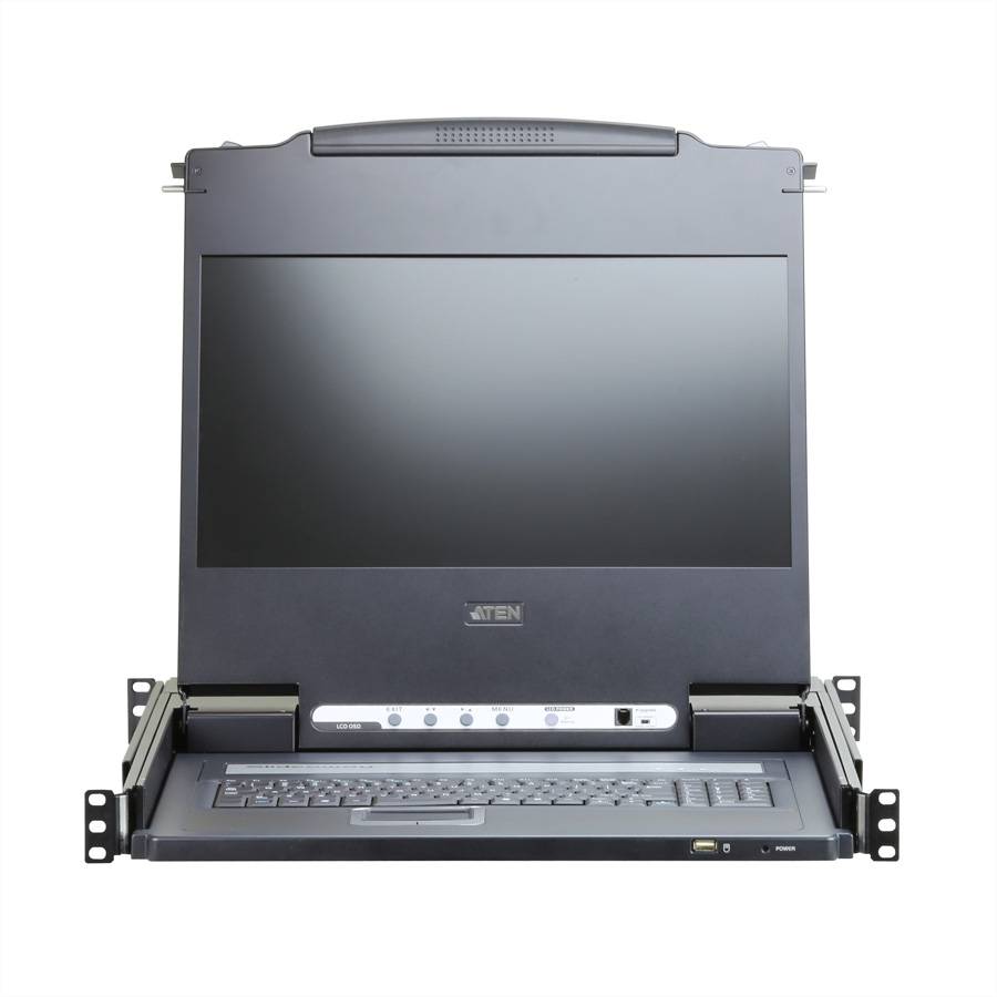 ATEN CL6700MW KVM-Konsole, LCD, DVI, HDMI Full HD, Tastaturlayout D