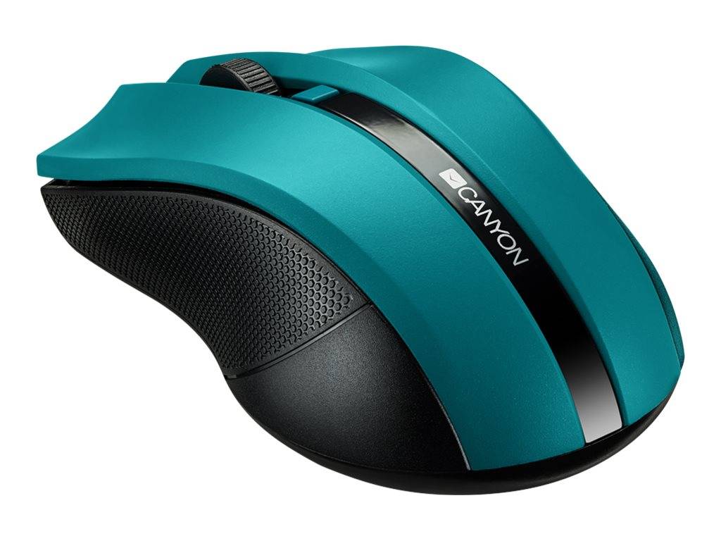 Canyon CNE-CMSW05G - Optisch - RF Wireless - 1600 DPI - Grün2.4GHz - USB 2.0