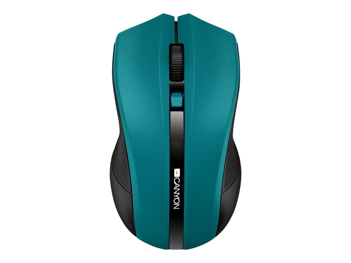Canyon CNE-CMSW05G - Optisch - RF Wireless - 1600 DPI - Grün2.4GHz - USB 2.0